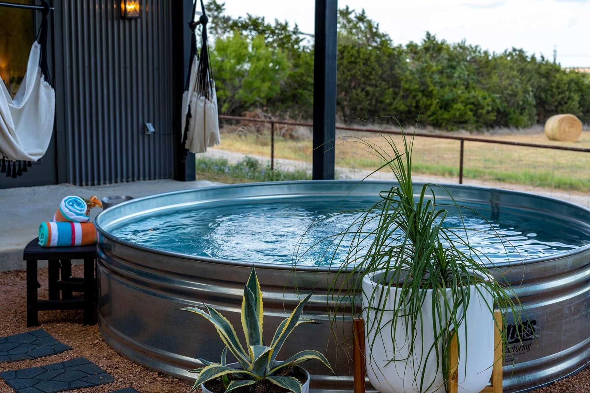 フレデリックスバーグ Container Haus Pet Friendly With Cowboy Poolヴィラ エクステリア 写真
